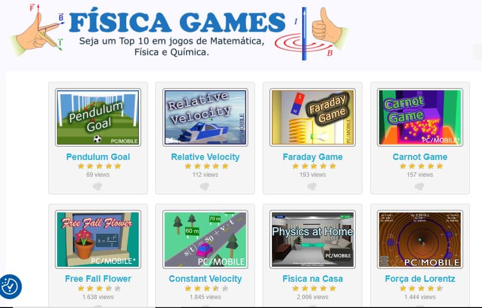 Física Games - Jogos e SimuladoresFísica Games
